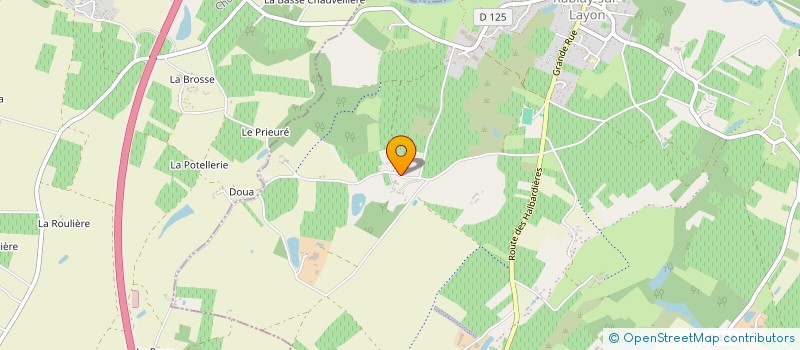 localisation de l'entreprise MADAME AURELIE RENOU  BELLEVIGNE-EN-LAYON