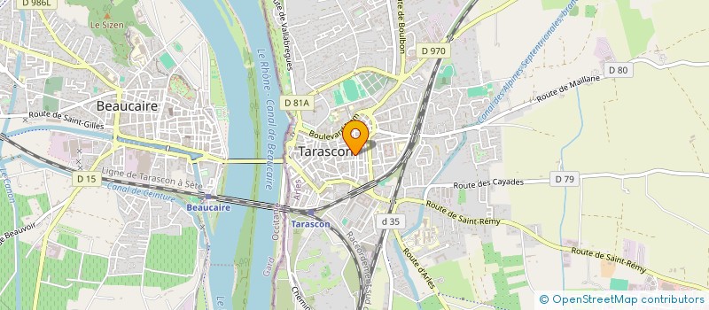 localisation de l'entreprise MADAME AURELIE RENULT à TARASCON
