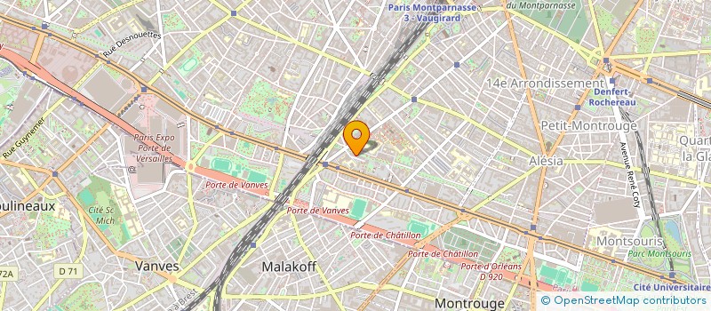 localisation de l'entreprise MADAME AURELIE REPETO  PARIS