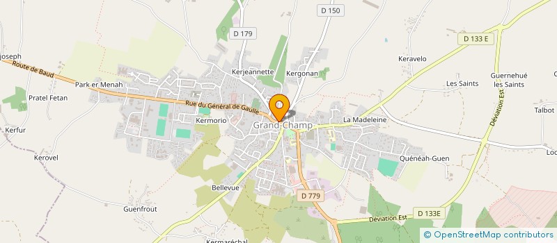 localisation de l'entreprise MADAME AURELIE REVEL DE BRETTEVILLE  GRAND-CHAMP