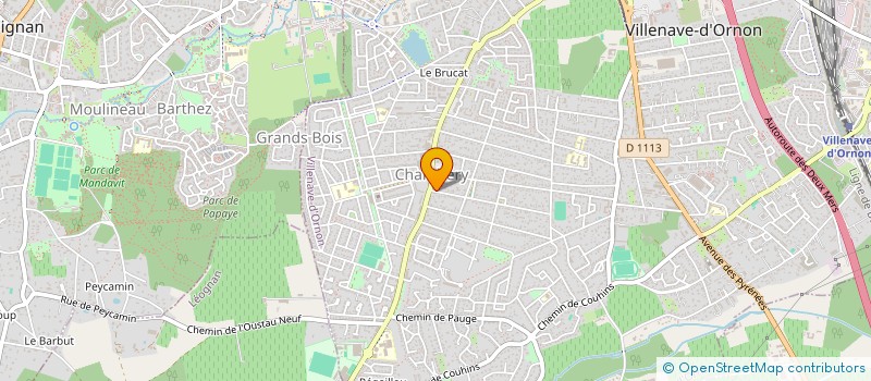 localisation de l'entreprise MADAME AURELIE REYNIER à VILLENAVE-D'ORNON