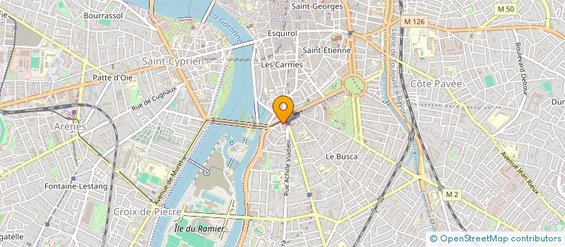 localisation de l'entreprise MADAME AURELIE RICARD  TOULOUSE