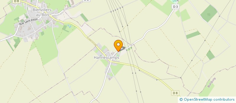 localisation de l'entreprise MADAME AURELIE RICART  HANNESCAMPS