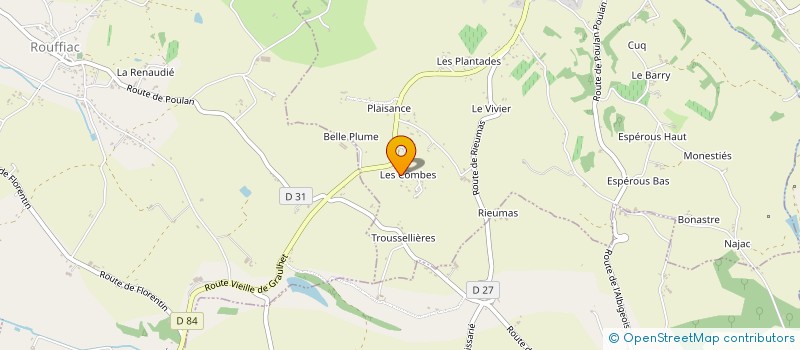 localisation de l'entreprise MADAME AURELIE RICCO  CARLUS