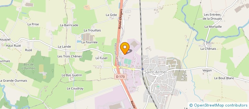 localisation de l'entreprise MADAME AURELIE RICHARD  SAINT-ARMEL