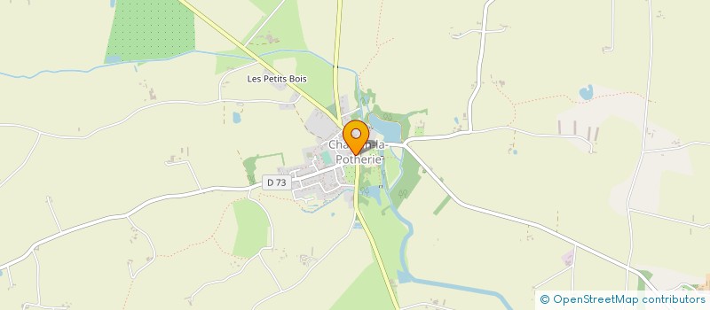 localisation de l'entreprise MADAME AURELIE RICORDEAU  CHALLAIN-LA-POTHERIE