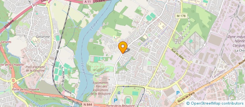 localisation de l'entreprise MADAME AURELIE RIGOLLE à NANTES