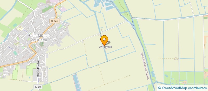 localisation de l'entreprise MADAME AURELIE RINEAU  SAINT-MICHEL-EN-L'HERM