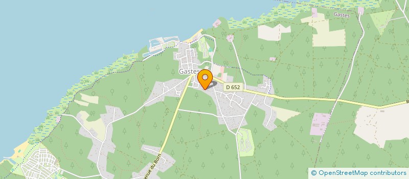 localisation de l'entreprise MADAME AURELIE RITARD  GASTES