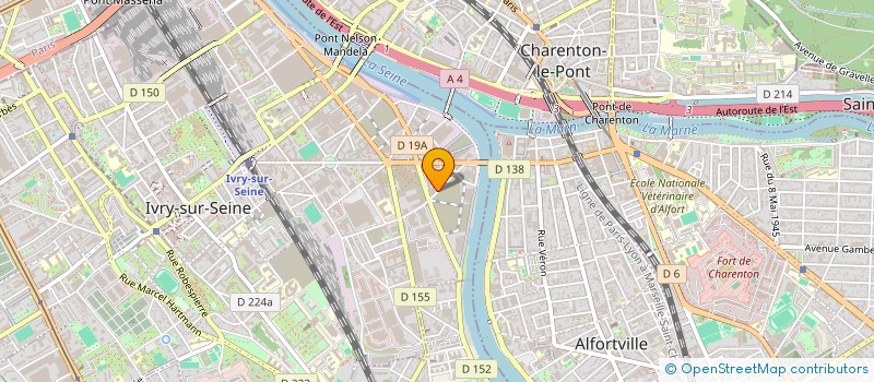 localisation de l'entreprise MADAME AURELIE RIVIERE  IVRY-SUR-SEINE