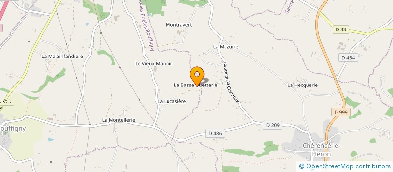 localisation de l'entreprise MADAME AURELIE RIVIERE  LA COLOMBE