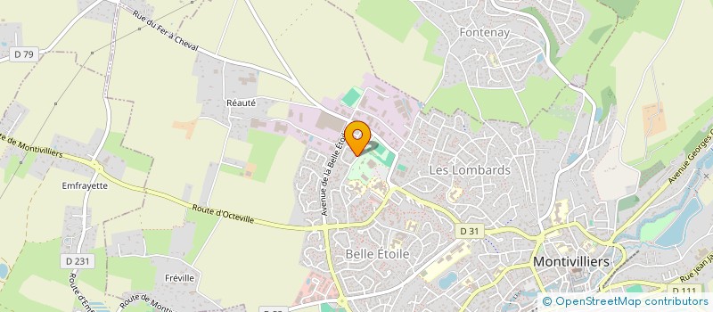 localisation de l'entreprise MADAME AURELIE RIVOAL  MONTIVILLIERS