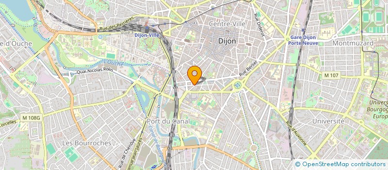 localisation de l'entreprise MADAME AURELIE RIVOAL  DIJON