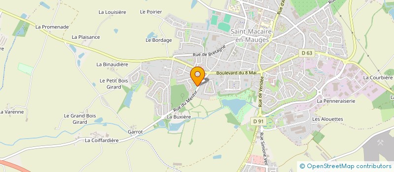 localisation de l'entreprise MADAME AURELIE ROBERDEL à SAINT-BREVIN-LES-PINS