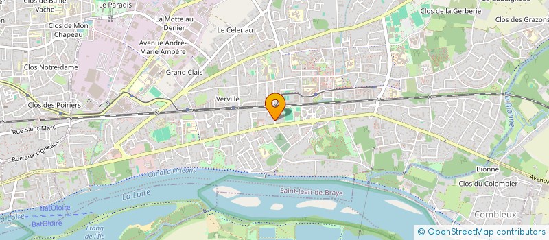 localisation de l'entreprise MADAME AURELIE ROBIN à SAINT-JEAN-DE-BRAYE