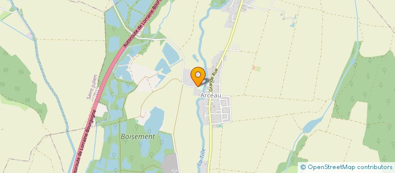 localisation de l'entreprise MADAME AURELIE ROBLET  ARCEAU