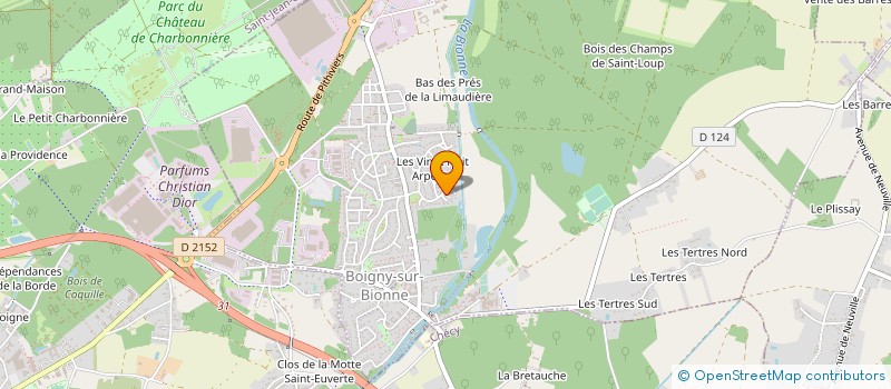 localisation de l'entreprise MADAME AURELIE ROBLET à BOIGNY-SUR-BIONNE