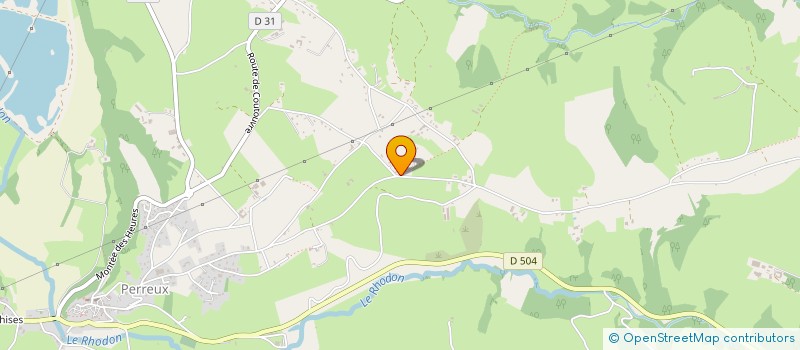 localisation de l'entreprise MADAME AURELIE ROCHARD  PERREUX