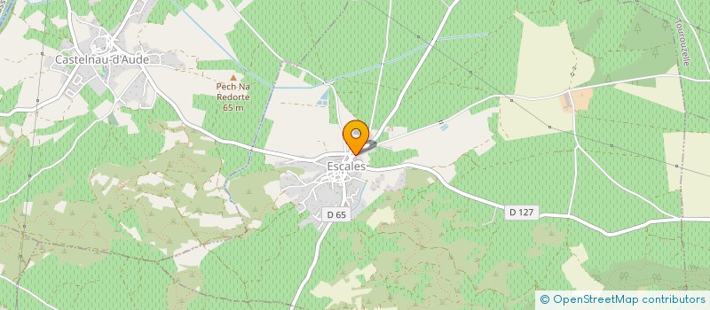 localisation de l'entreprise MADAME AURELIE RODRIGUEZ  ESCALES