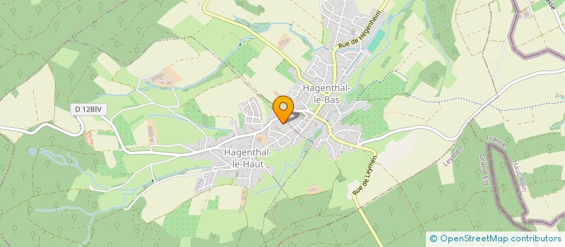 localisation de l'entreprise MADAME AURELIE ROGUE à HAGENTHAL-LE-HAUT
