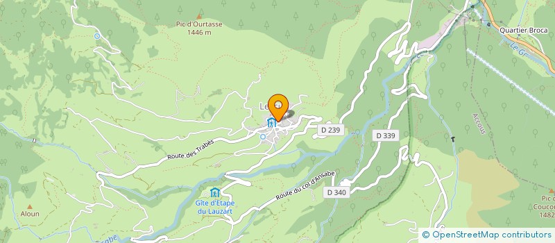 localisation de l'entreprise MADAME AURELIE ROLLAND  CETTE-EYGUN