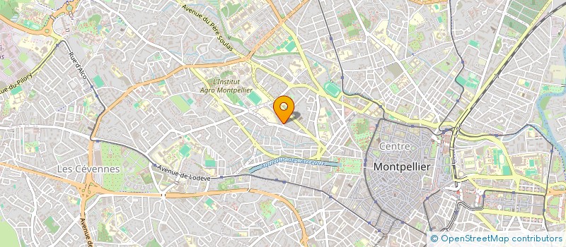 localisation de l'entreprise MADAME AURELIE ROULLE à MONTPELLIER