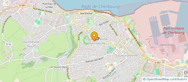 localisation de l'entreprise MADAME AURELIE ROUMY à CHERBOURG-EN-COTENTIN