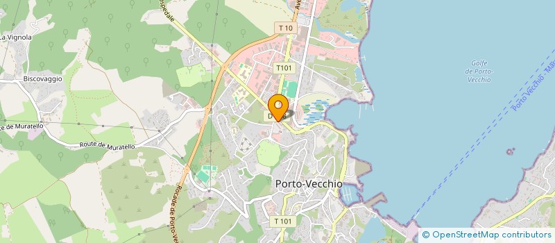 localisation de l'entreprise MADAME AURELIE ROUSSEAU  PORTO VECCHIO