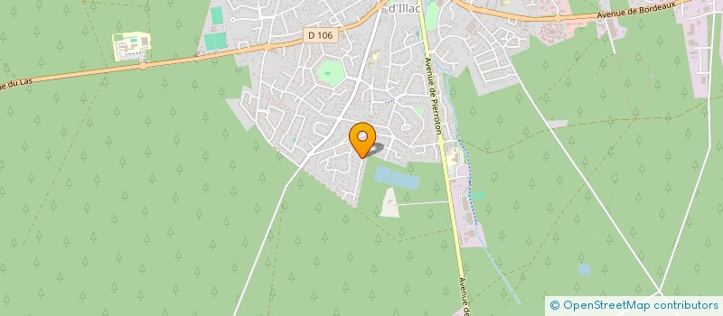 localisation de l'entreprise MADAME AURELIE ROUSSEAU  SAINT-JEAN-D'ILLAC