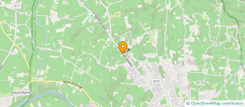 localisation de l'entreprise MADAME AURELIE ROZE  VAISON-LA-ROMAINE