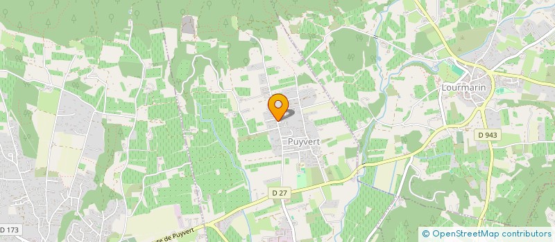 localisation de l'entreprise MADAME AURELIE RUIZ  PUYVERT