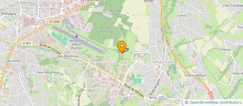 localisation de l'entreprise MADAME AURELIE SABATIER à CRANVES-SALES