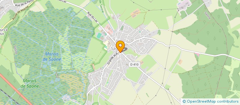 localisation de l'entreprise MADAME AURELIE SAINT-HILLIER  SAONE