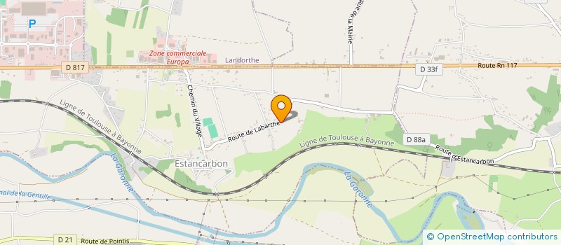 localisation de l'entreprise MADAME AURELIE SAINT-PAUL  ESTANCARBON