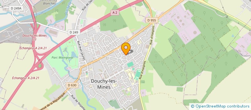 localisation de l'entreprise MADAME AURELIE SAIU à DOUCHY-LES-MINES