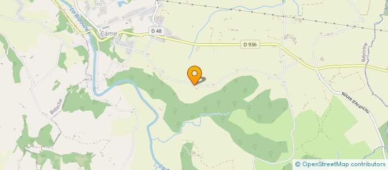 localisation de l'entreprise MADAME AURELIE SALLENAVE-MENOU  CAME