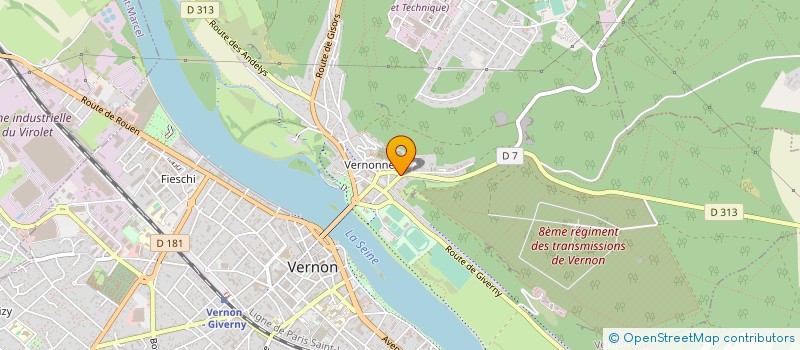 localisation de l'entreprise MADAME AURELIE SAMSON à VERNON