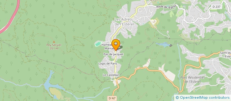 localisation de l'entreprise MADAME AURELIE SAPPA à LES ADRETS-DE-L'ESTEREL