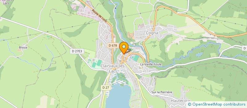 localisation de l'entreprise MADAME AURELIE SASSARD  THOIRIA