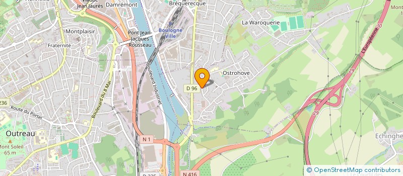 localisation de l'entreprise MADAME AURELIE SAVARY  SAINT-MARTIN-BOULOGNE