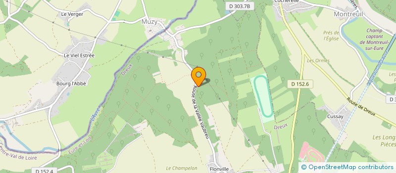 localisation de l'entreprise MADAME AURELIE SAVIN à DREUX