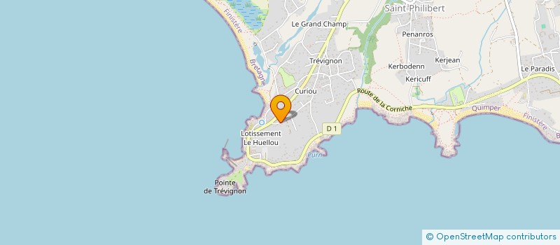 localisation de l'entreprise MADAME AURELIE SCHADECK  TREGUNC