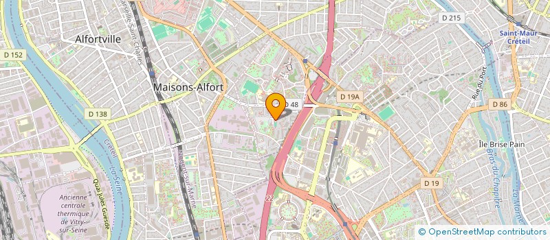localisation de l'entreprise MADAME AURELIE SCHEHR à MAISONS-ALFORT