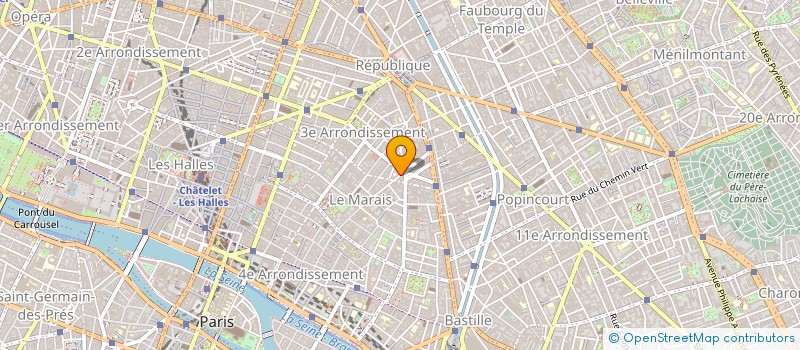 localisation de l'entreprise MADAME AURELIE SCHWARTZMANN  PARIS