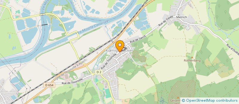 localisation de l'entreprise MADAME AURELIE SCHWEITZER  KNIGSMACKER