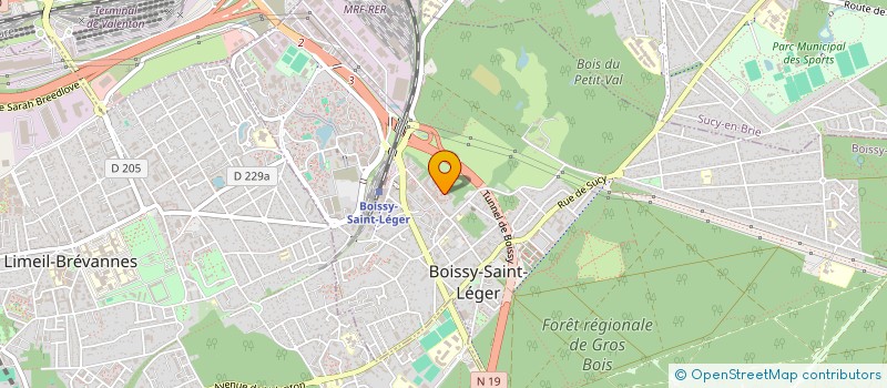 localisation de l'entreprise MADAME AURELIE SEBBAG à BOISSY-SAINT-LEGER