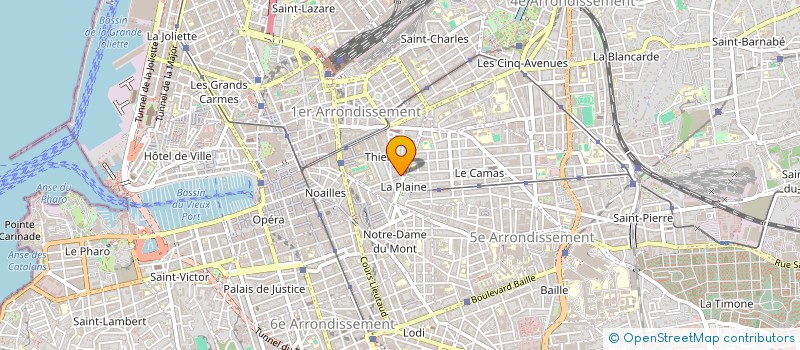 localisation de l'entreprise MADAME AURELIE SEROUSSI à MARSEILLE