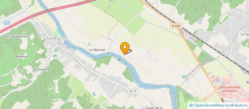 localisation de l'entreprise MADAME AURELIE SERPETTE  SAINT-ROMAIN-SUR-CHER