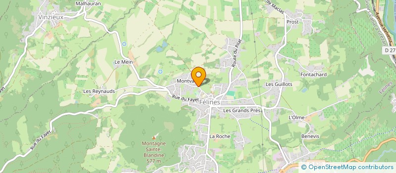 localisation de l'entreprise MADAME AURELIE SERRES  FELINES