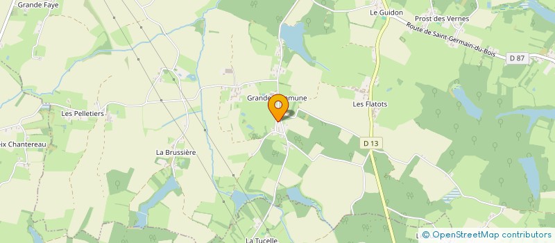 localisation de l'entreprise MADAME AURELIE SERVAN  SAINT-GERMAIN-DU-BOIS